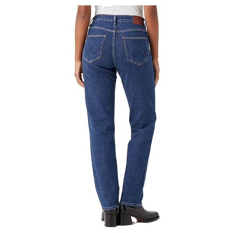 Wrangler Women's Navy Straight Fit Jeans | Wrangler In Lebanon
