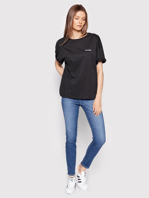 Wrangler Women's Dark Blue High Rise Skinny Grow Wild Jeans | Wrangler In Lebanon