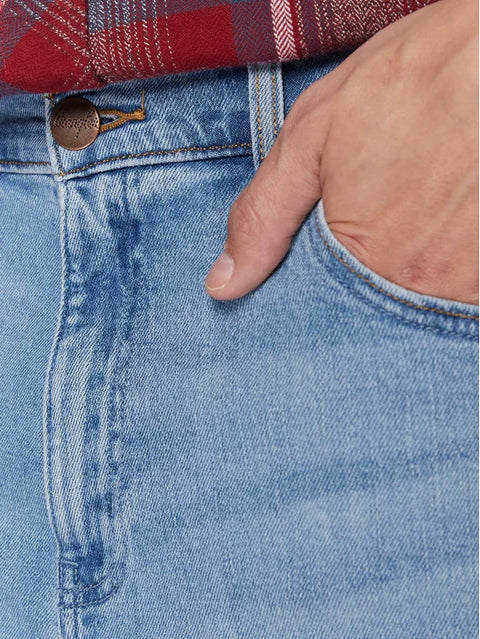 Wrangler Men's Blue Relaxed Fit Frontier Jeans | Wrangler In Lebanon