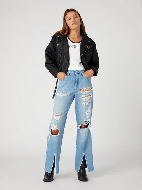 Wrangler Women's Light Blue Wild One Jeans | Wrangler In Lebanon