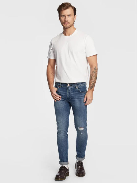 Wrangler Men's Blue Larston Slim Fit Jeans |Wrangler In Lebanon