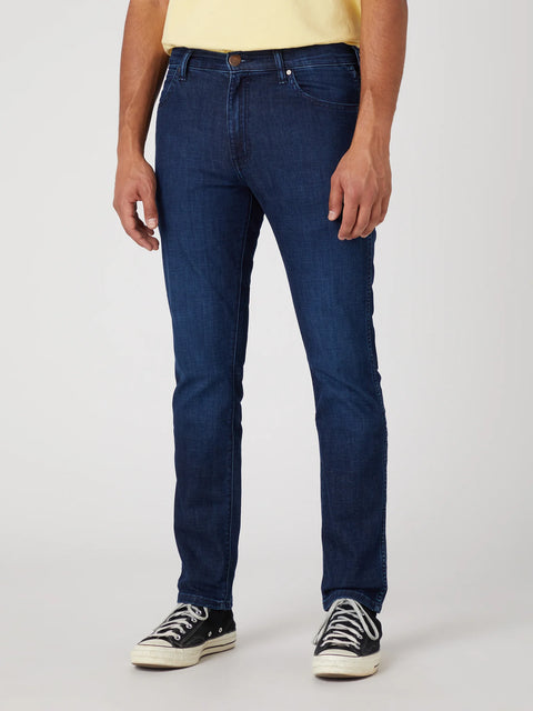 Wrangler Men's Dark Blue Larston 812 Slim Tapered Jeans | Wrangler In Lebanon