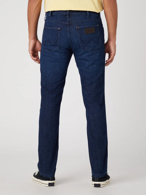 Wrangler Men's Dark Blue Larston 812 Slim Tapered Jeans | Wrangler In Lebanon