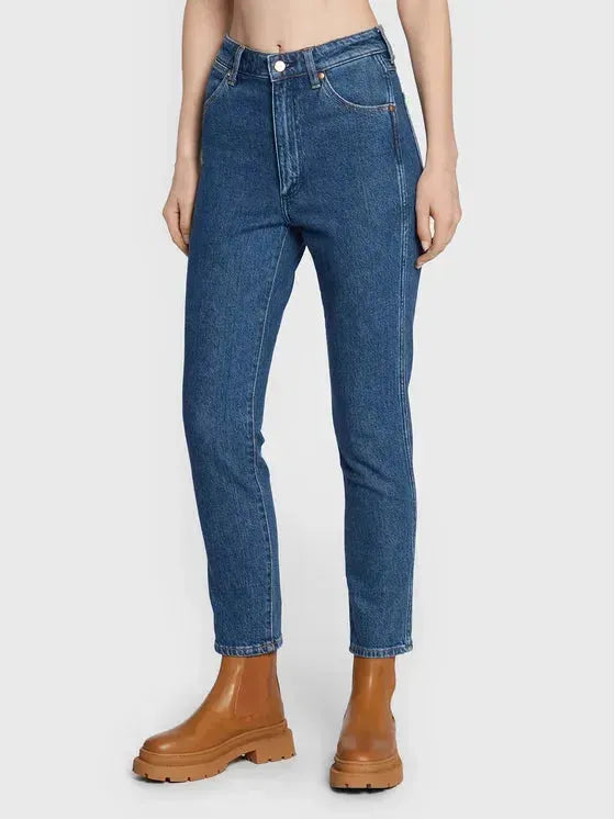 Wrangler Women's Rian Cloud Walker 677 High-Rise Slim Jeans |Wrangler In Lebanon