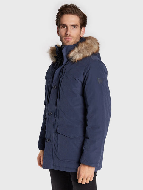 Wrangler Men's Navy Parka Jacket | Wrangler In Lebanon