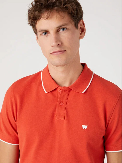 Wrangler Men's Orange Short Sleeve Blouse | Wrangler In Lebanon