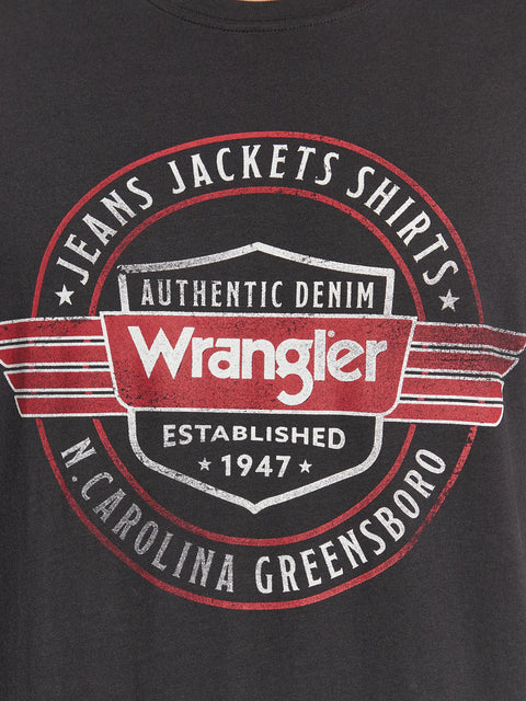 Wrangler Men's Black Long Sleeve Americana Blouse |Wrangler In Lebanon