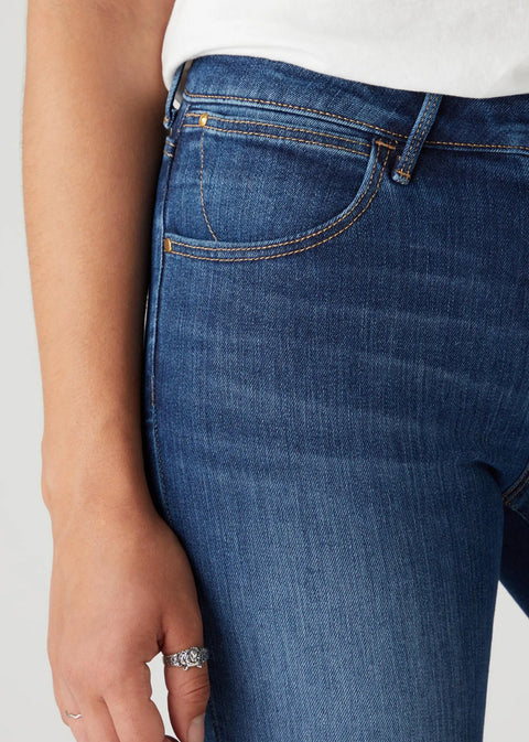 Wrangler Women's Blue Skinny Authentic Jeans | Wrangler In Lebanon