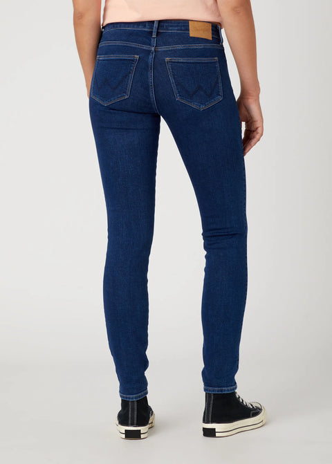 Wrangler Women's Dark Blue Willow Skinny Jeans |Wrangler In Lebanon
