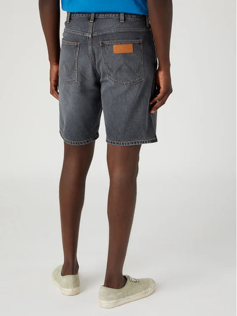 Wrangler Men's Washed Black Frontier Danim Short | Wrangler In Lebanon