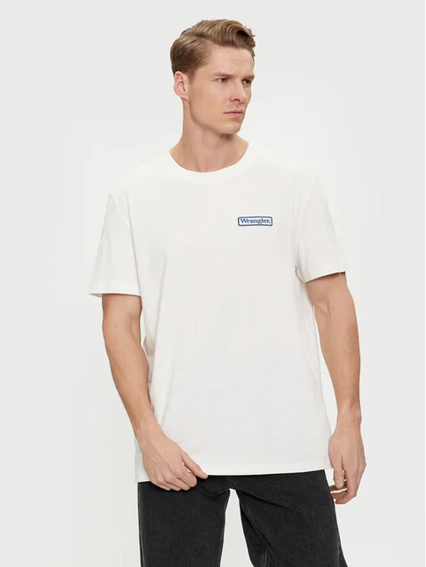 Wrangler Men's White T-Shirt | Wrangler In Lebanon