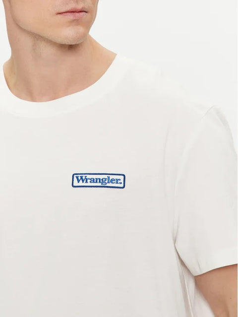 Wrangler Men's White T-Shirt | Wrangler In Lebanon