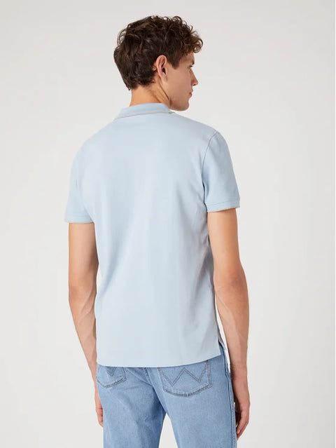 Wrangler Men's Light Blue SS Polo Tee T-Shirt | Wrangler In Lebanon