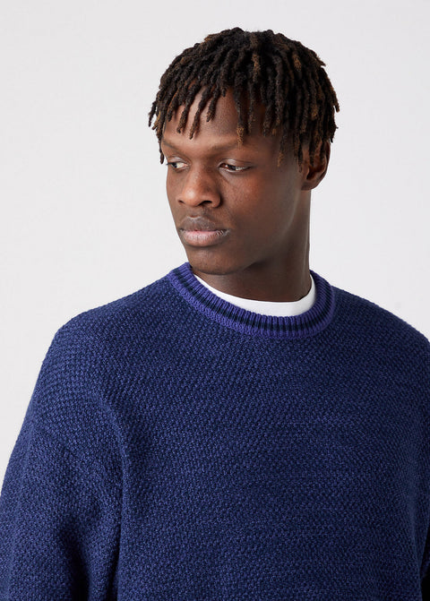 Wrangler Men's Blue Ribbon Varsity Knit Sweater | Wrangler In Lebanon