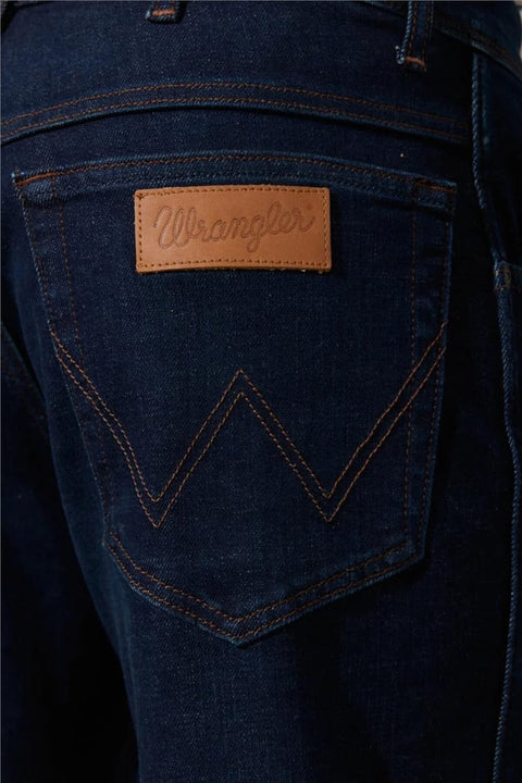 Wrangler Men's Navy Texas 821 Authentic Straight Jeans | Wrangler In Lebanon