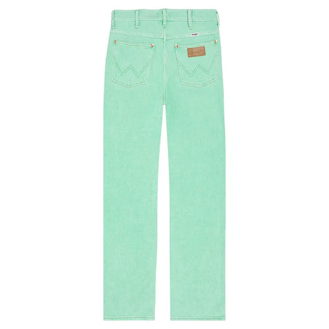 Wrangler Women's Cactus Green Wild West Straight Fit Jeans | Wrangler In Lebanon