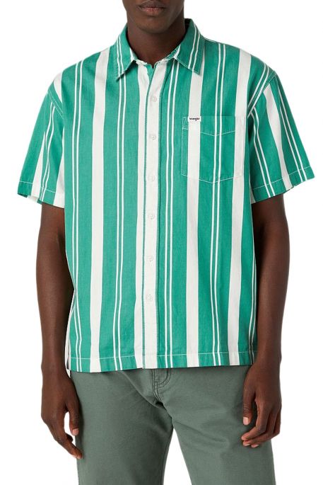 Wrangler Men's Leprechaun Ss 1 Pkt Shirt |Wrangler In Lebanon