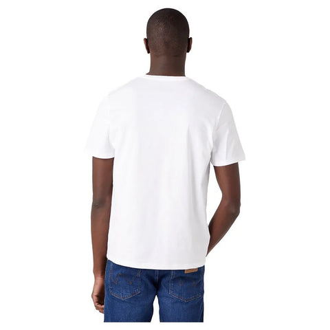 Wrangler Men's White T-Shirt | Wrangler In Lebanon