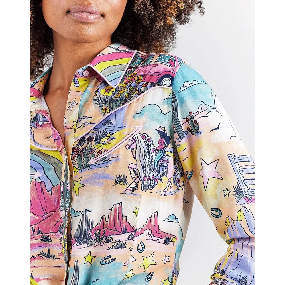 Wrangler Women's Multicolor Woven shirt | Wrangler In Lebanon