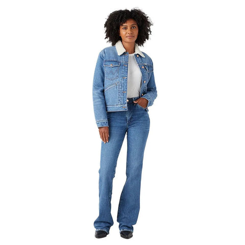 Wrangler Women's Blue Westward High Rise Bootcut Jeans | Wrangler In Lebanon