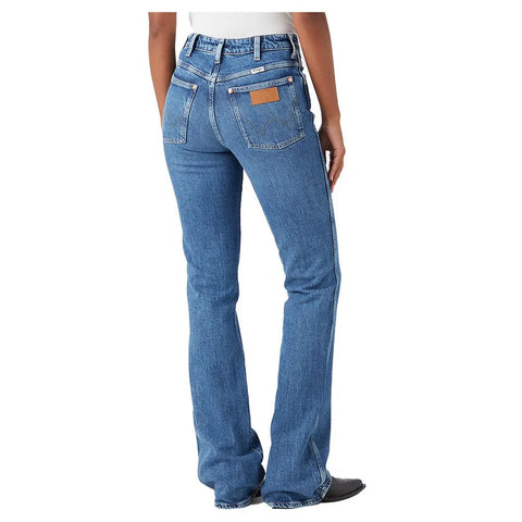 Wrangler Women's Blue Westward High Rise Bootcut Jeans | Wrangler In Lebanon