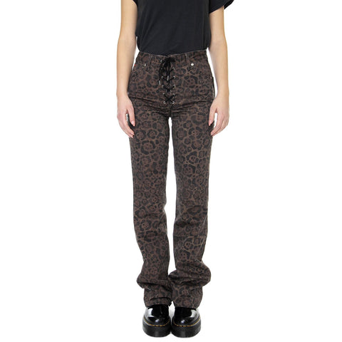 Wrangler Women's Westward Jaguar Print Denim Jeans | Wrangler In Lebanon