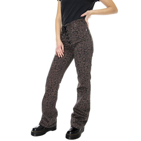 Wrangler Women's Westward Jaguar Print Denim Jeans | Wrangler In Lebanon
