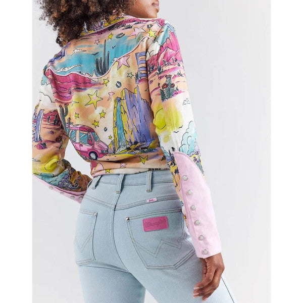 Wrangler Women's Multicolor Long Sleeve Shirt | Wrangler In Lebanon