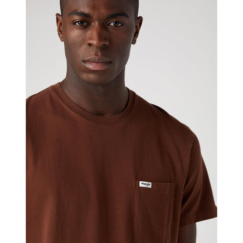 Wrangler Men's Potting Soil Pocket T-Shirt |Wrangler In Lebanon