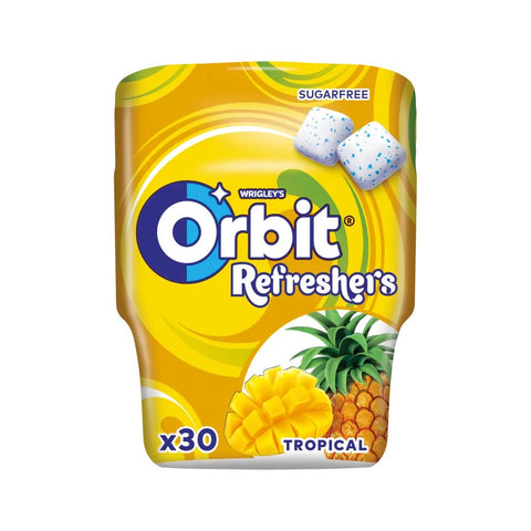 Extra Refreshers Tropical Sugarfree Chewing Gum 67g | Extra In Lebanon