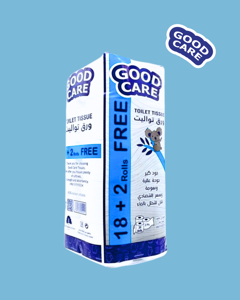 Good Care Toilet Tissue 18+2 Rolls Free | Good Care In Lebanon