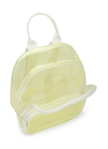 Forever 21 Women's Yellow Transparent Backpack |Forever 21 in Lebanon