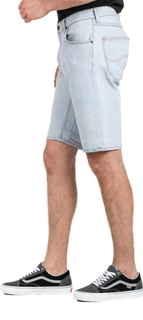 Lee Men's Light Blue 5 Pocket Regular Fit Denim Short | Lee In Lebanon