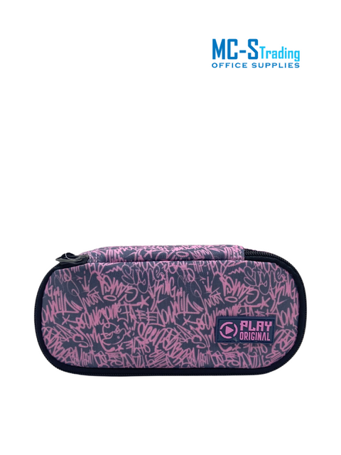 SD Gray & Pink Pencil Case 162613