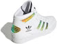 Adidas Unisex White Hardcourt HI J Sneaker | Adidas In Lebanon