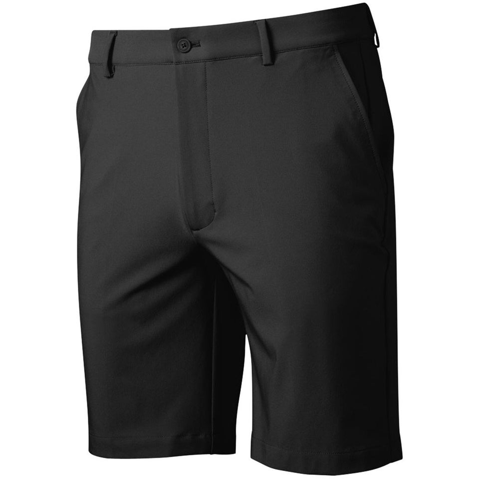 Black shorts on a white background