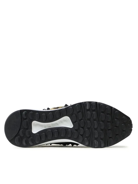 Steve Madden Women's Black Multi Curb-F Sneakers | Steve Madden In Lebanon