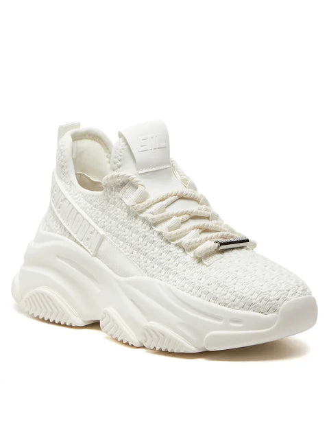 Steve Madden Women's White Project Sneakers | Steve Madden In Lebanon