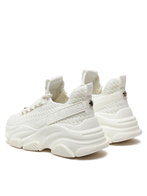 Steve Madden Women's White Project Sneakers | Steve Madden In Lebanon