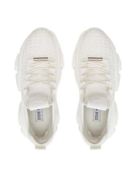 Steve Madden Women's White Project Sneakers | Steve Madden In Lebanon