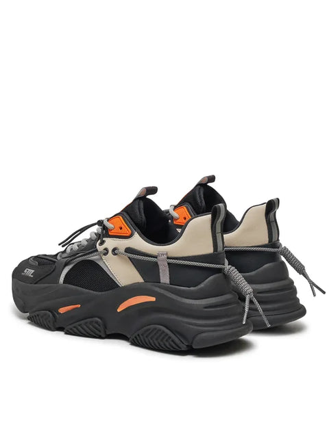 Steve Madden Women's Black & Orange Vault Sneaker | Steve Madden In Lebanon