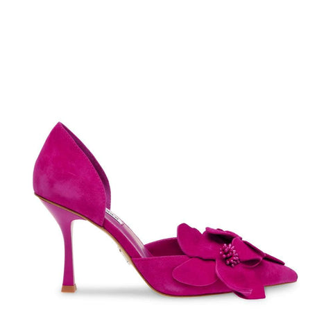 Steve Madden Women's Magenta Suede Florenita Heels | Steve Madden In Lebanon