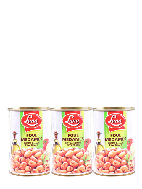 Luna  Extra Grade Fava Beans 400g*3