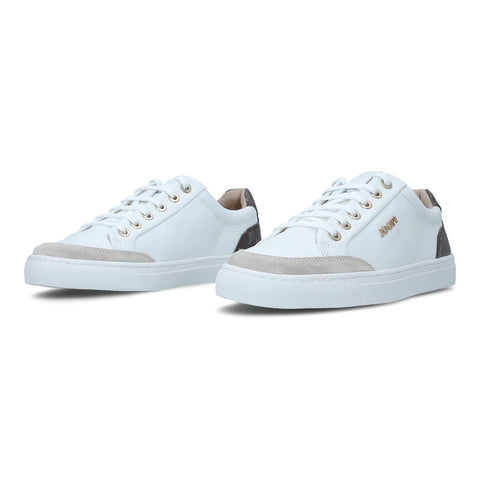 Joop Women's off White & Dark Brown Cortina Fine Coralie Se Sneakers | Joop In Lebanon
