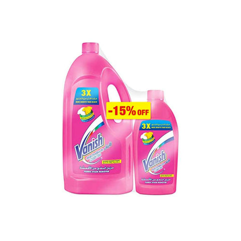 Vanish Stain Remover Without Chlorine Bleach 1.8L + 500ml