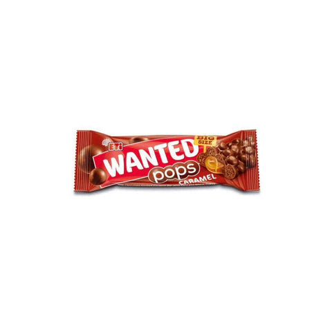 Eti Wanted Pops Coated Caramel Bar With Corn And Wheat Cereals 32g | Eti In Lebanon