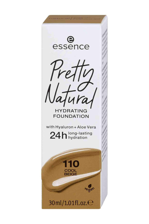 Essence Pretty Natural Hydrating Foundation No. 110 Cool Beige 30ml '40597297410