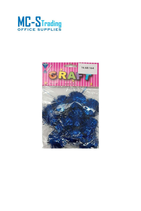 Craft Material Pom With Glitter