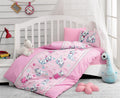 SD Home Miyav - Pink  Poplin Baby Quilt Cover Set 129CTN2094