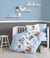 SD Home Penguen - Blue  Ranforce Baby Quilt Cover Set 129CTN3019